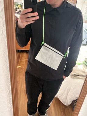 Handmade Dyneema Ultralight Pouch / Waterproof Zip Bag / Crossbody Compatible